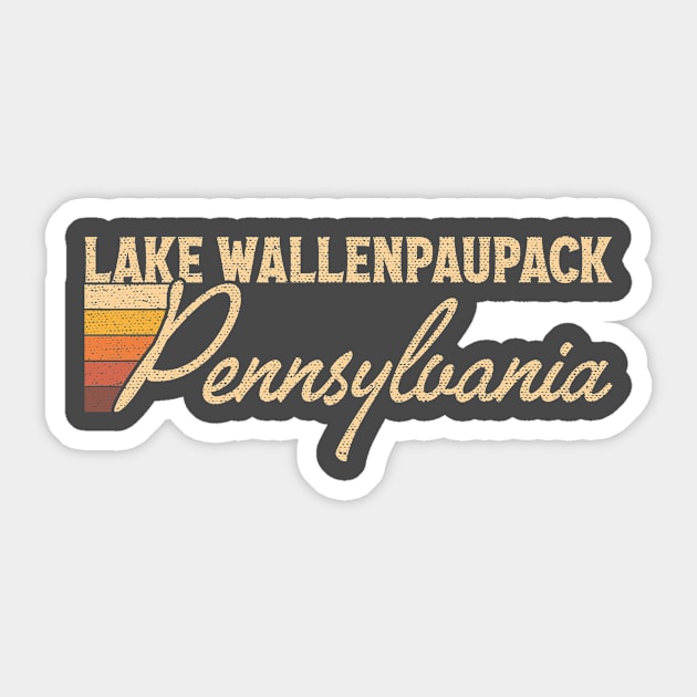 Lake Wallenpaupack Pennsylvania Sticker by dk08